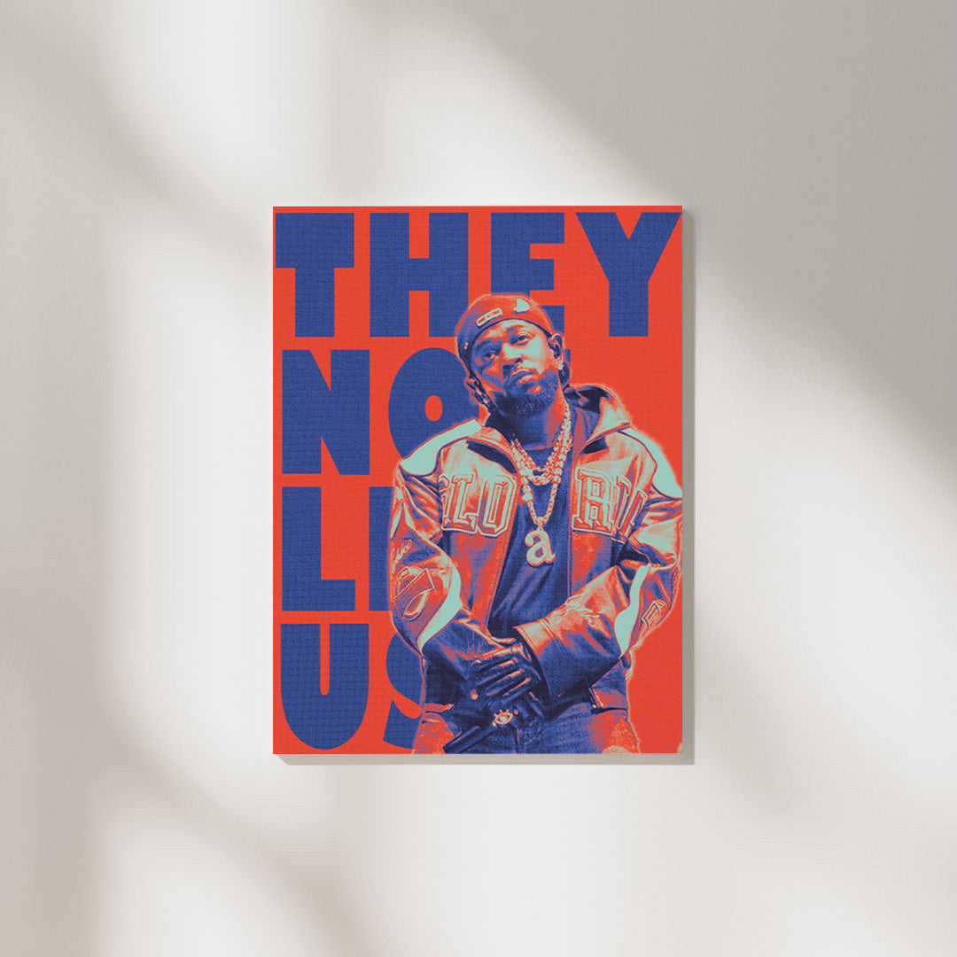 Kendrick Lamar They Not Like Us | Music Poster