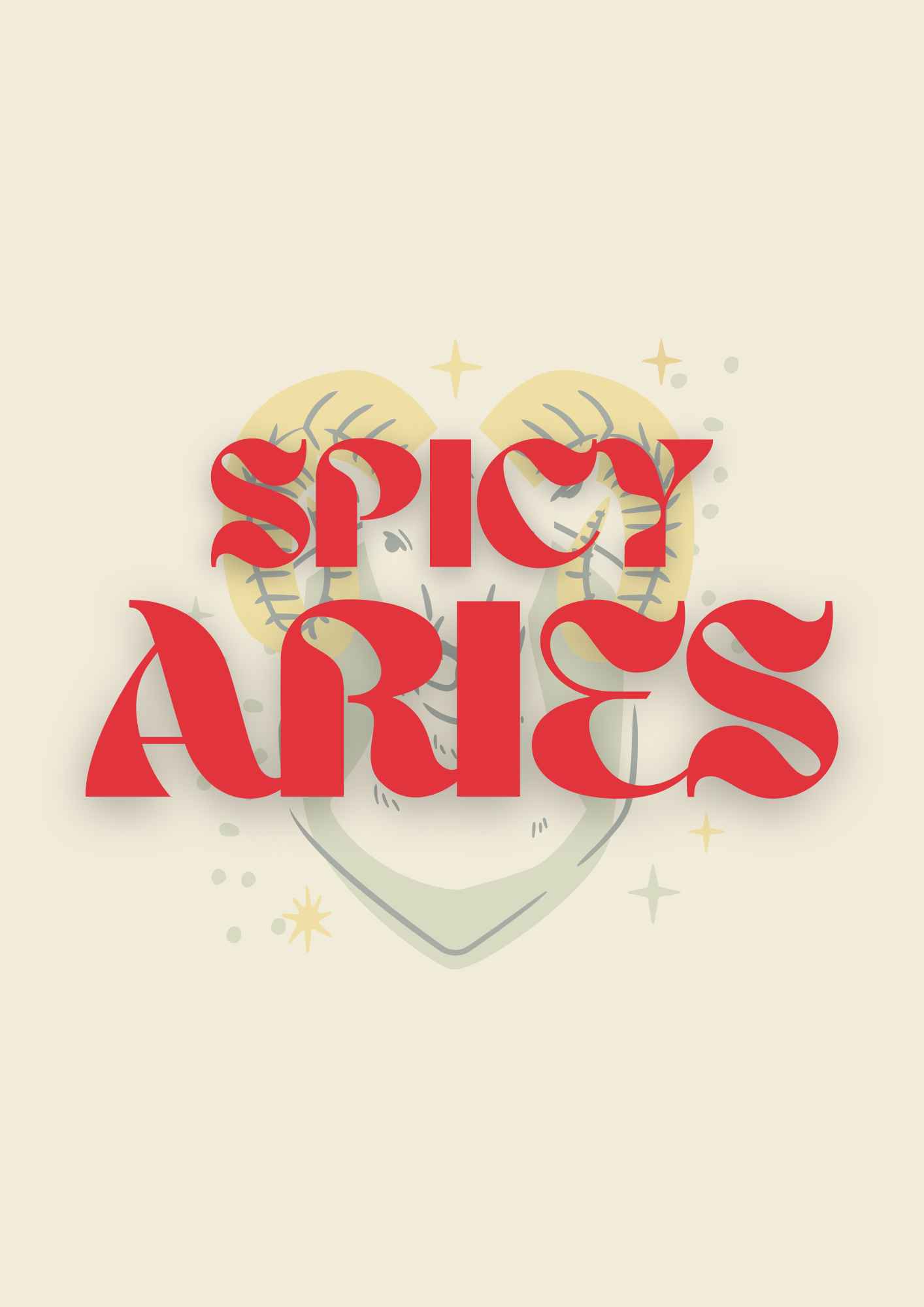Spicy Aries | Zodiac Poster