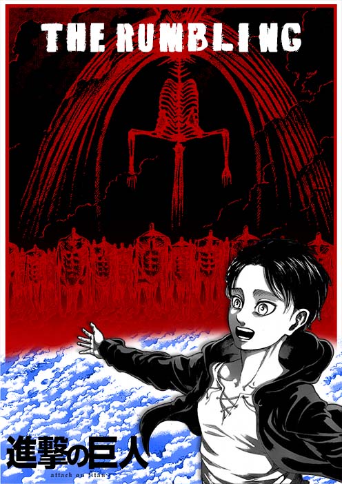 Attack on Titan - The Rumbling | Anime Poster