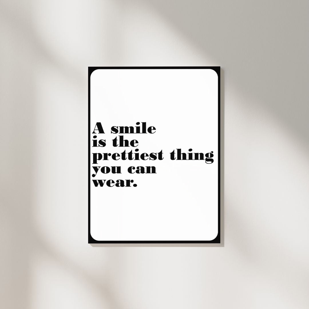 Smile | Aesthetic Poster