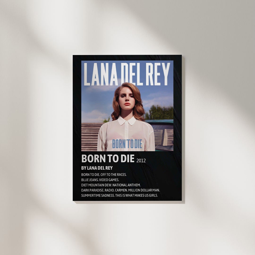 Born to Die Lana Del Rey | Album Cover Poster