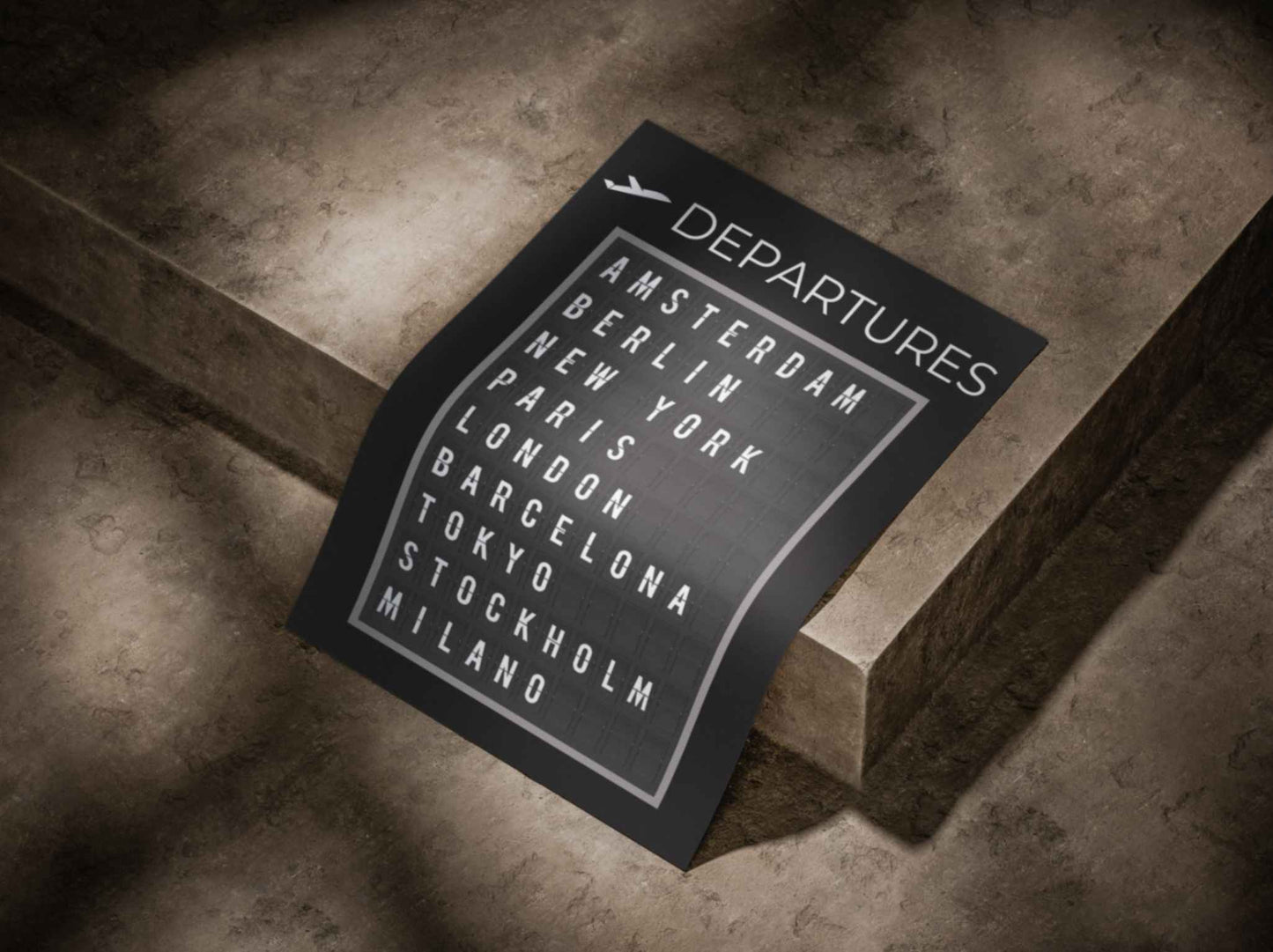 Departures | Travel Poster