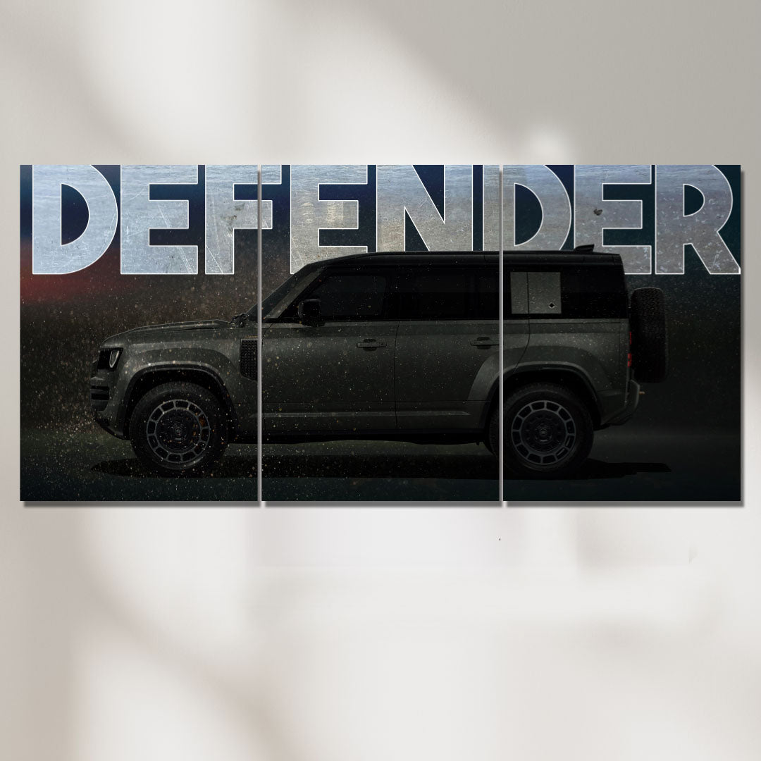 Defender | Split Poster