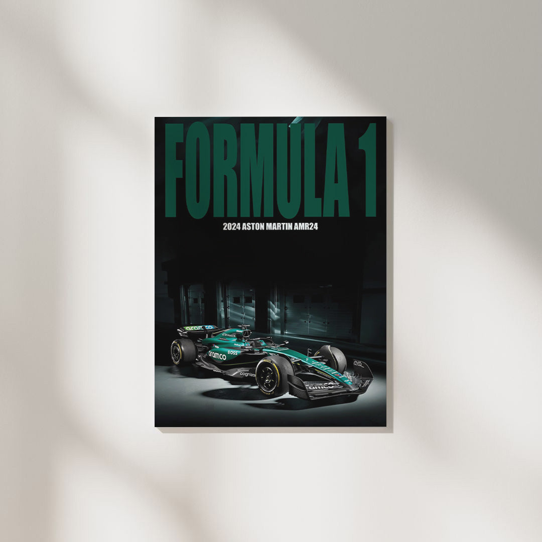 F1 Aston Martin | Car Poster