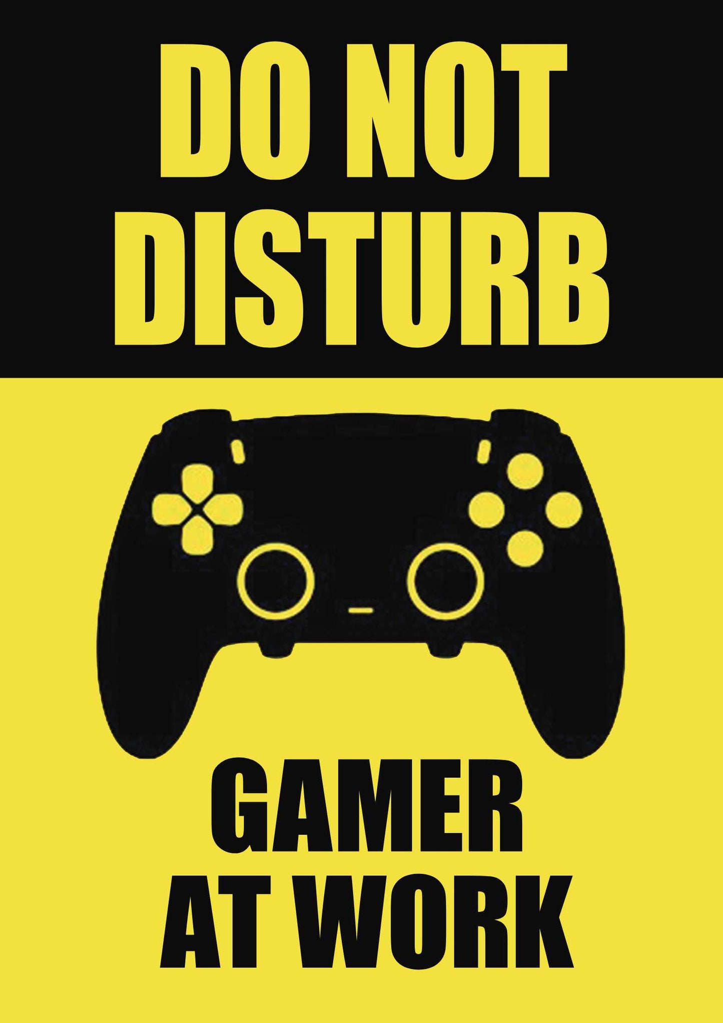 Gamer At Work | Gaming Poster
