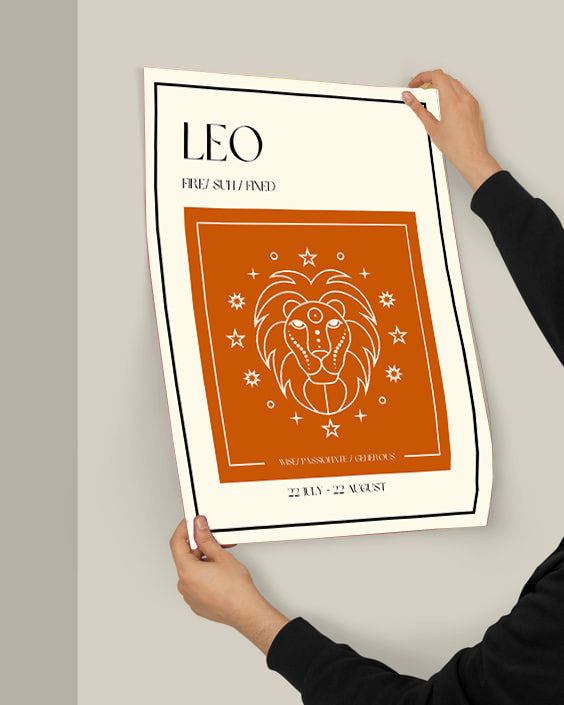 Leo | Zodiac Poster