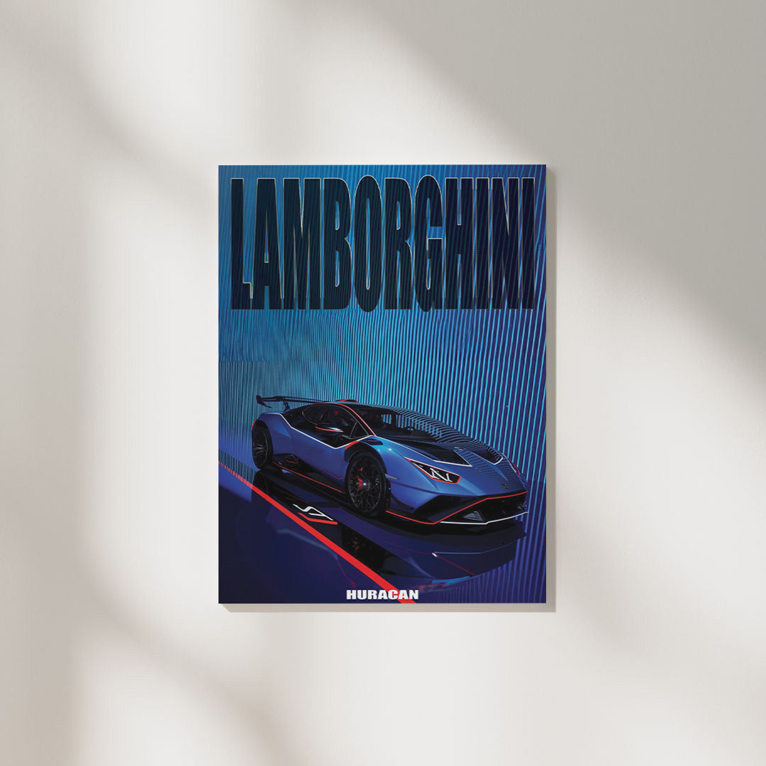 Lamborghini Huracan | Car Poster