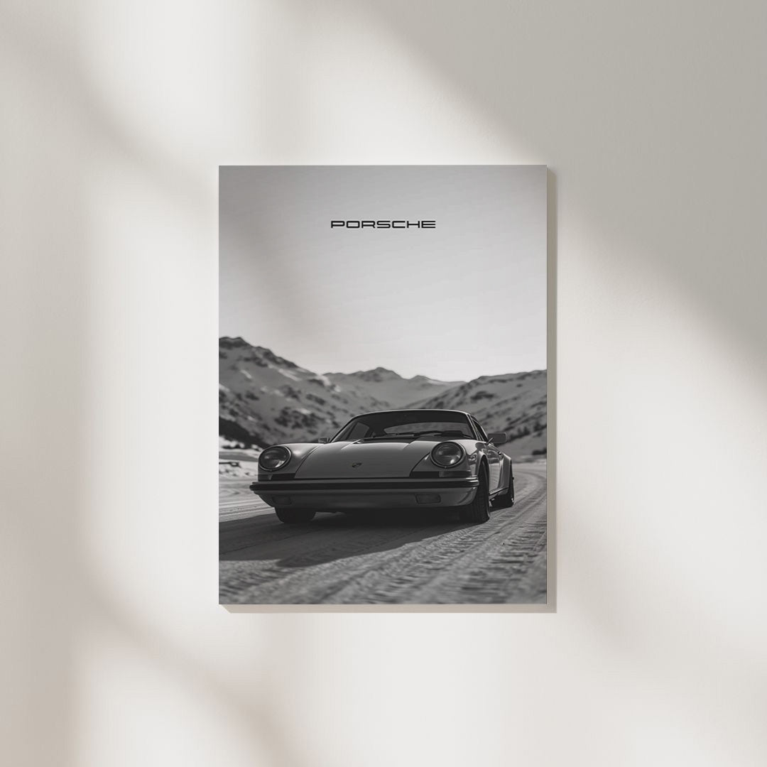 Porsche Retro | Car Poster