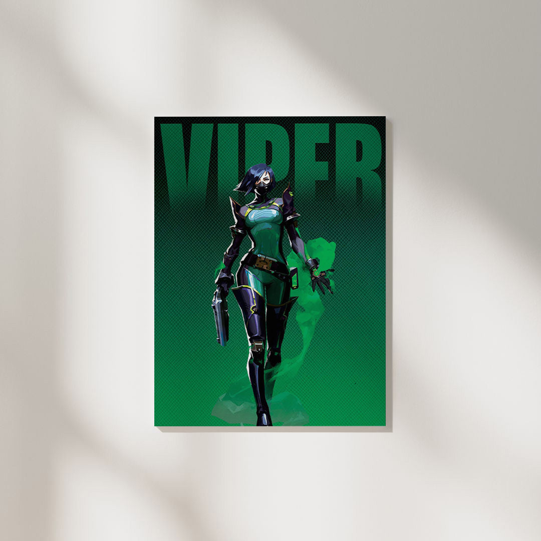 Valorant Viper | Gaming Poster