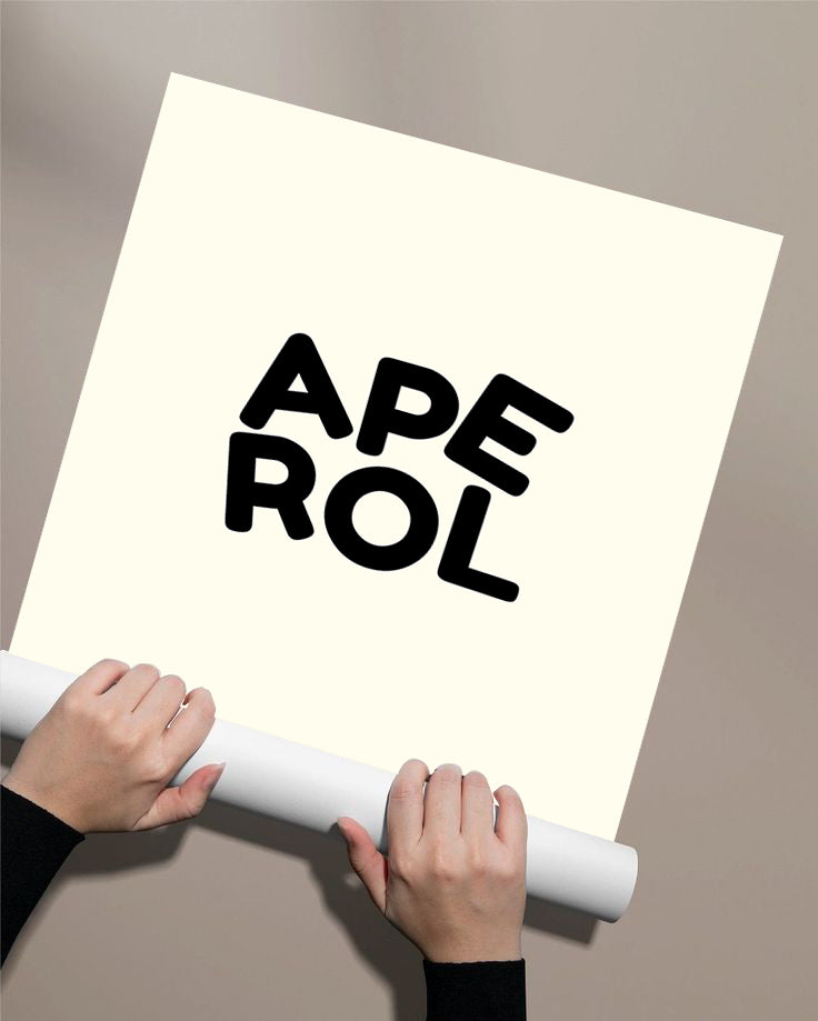 Aperol | Aesthetic Poster