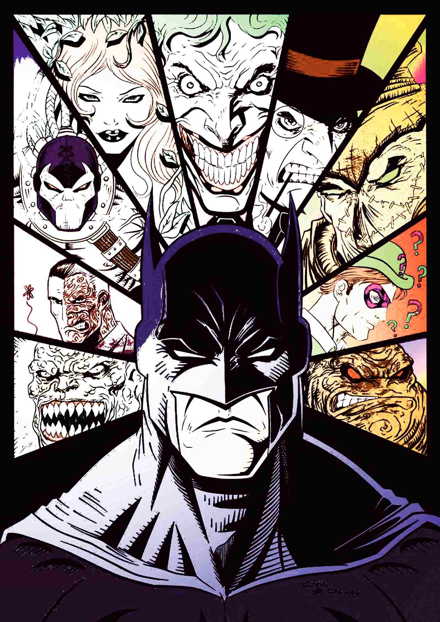 Batman Comic | Marvel DC Poster