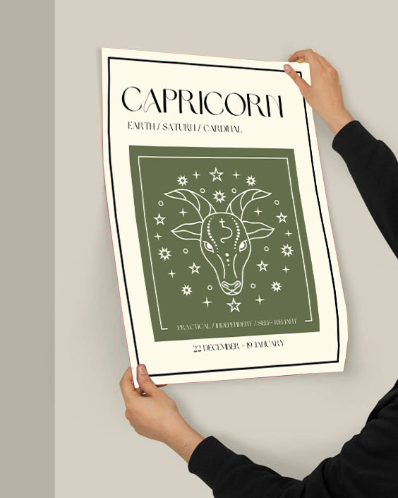 Capricorn | Zodiac Poster