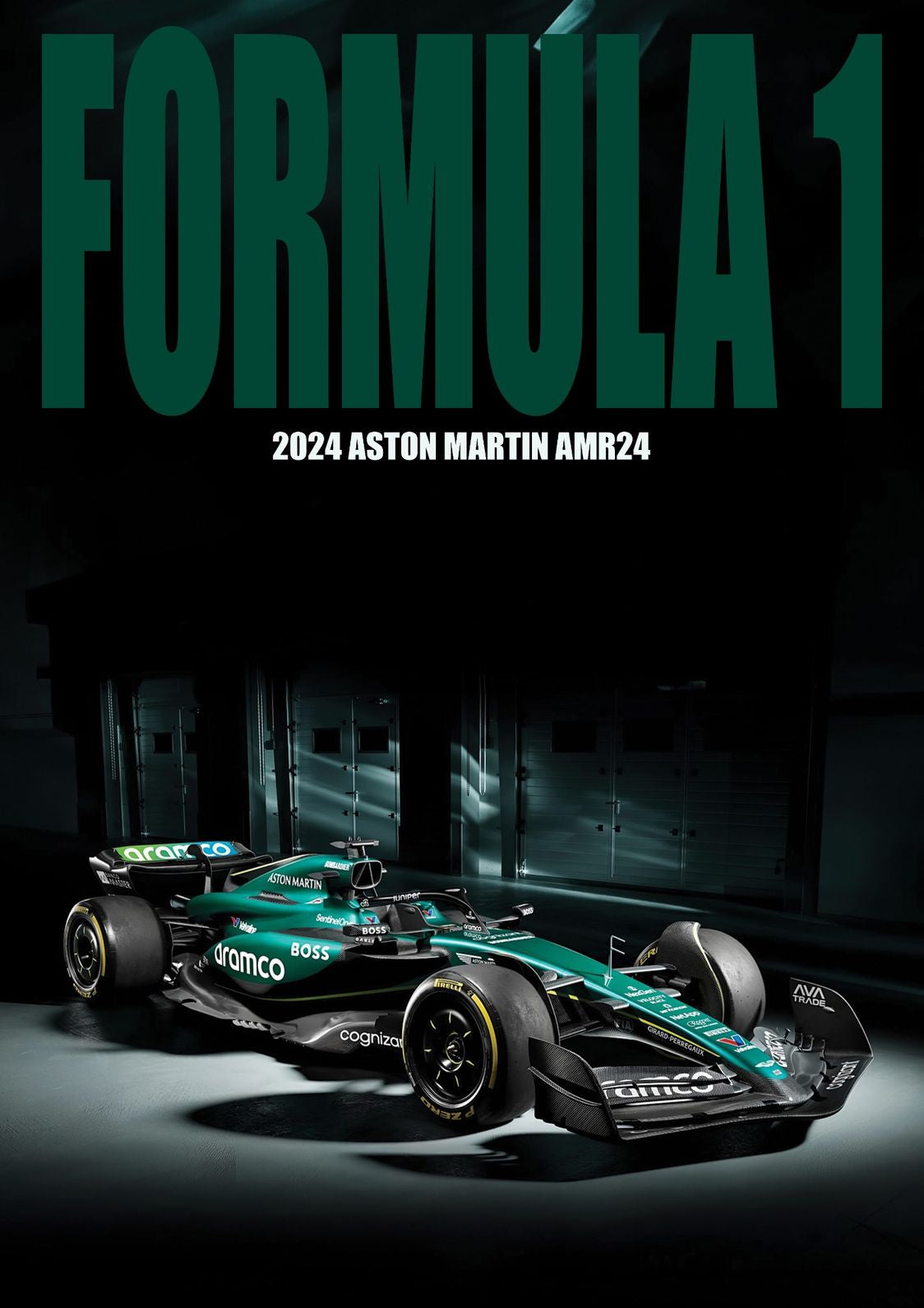 F1 Aston Martin | Car Poster
