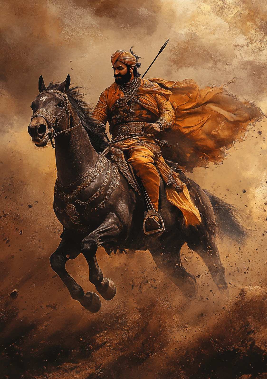 Indian Warrior | Divine Poster