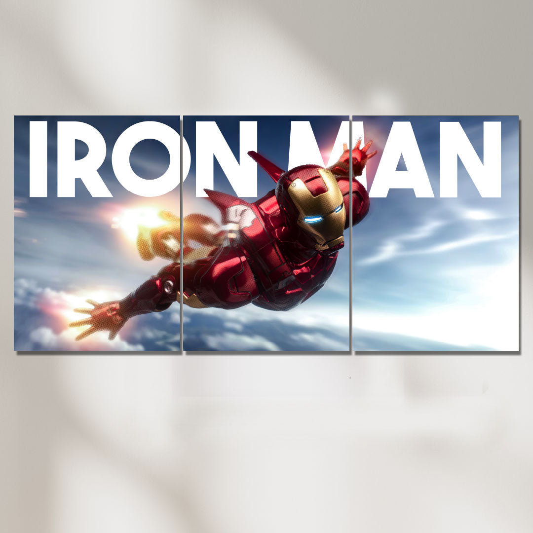 Iron Man | Split Poster