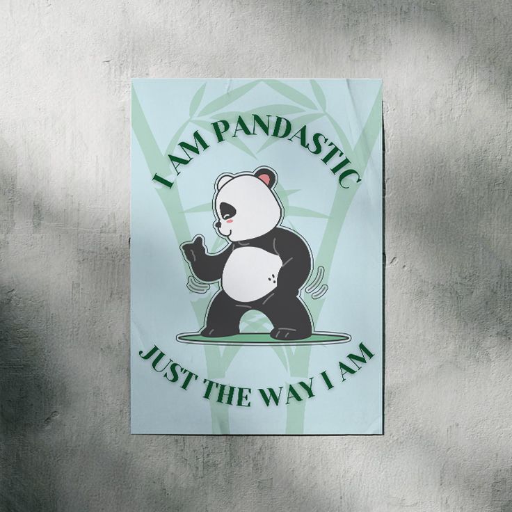 I'm Pandastic | Aesthetic Poster