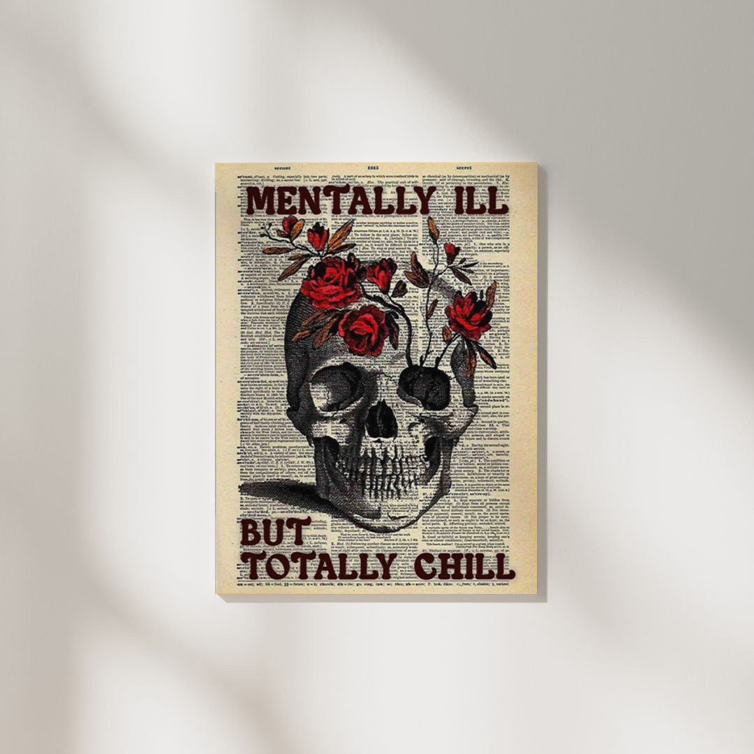 Mentally Ill | Aesthetic Poster