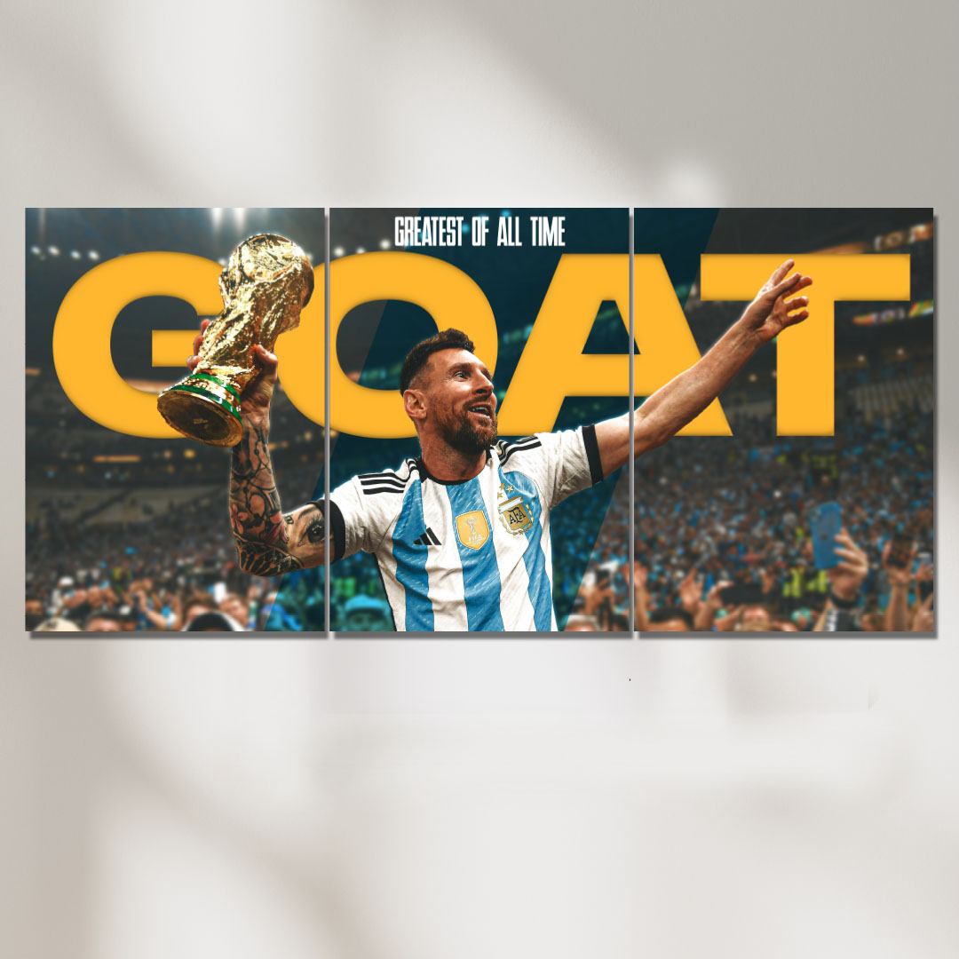 Lionel Messi | Split Poster