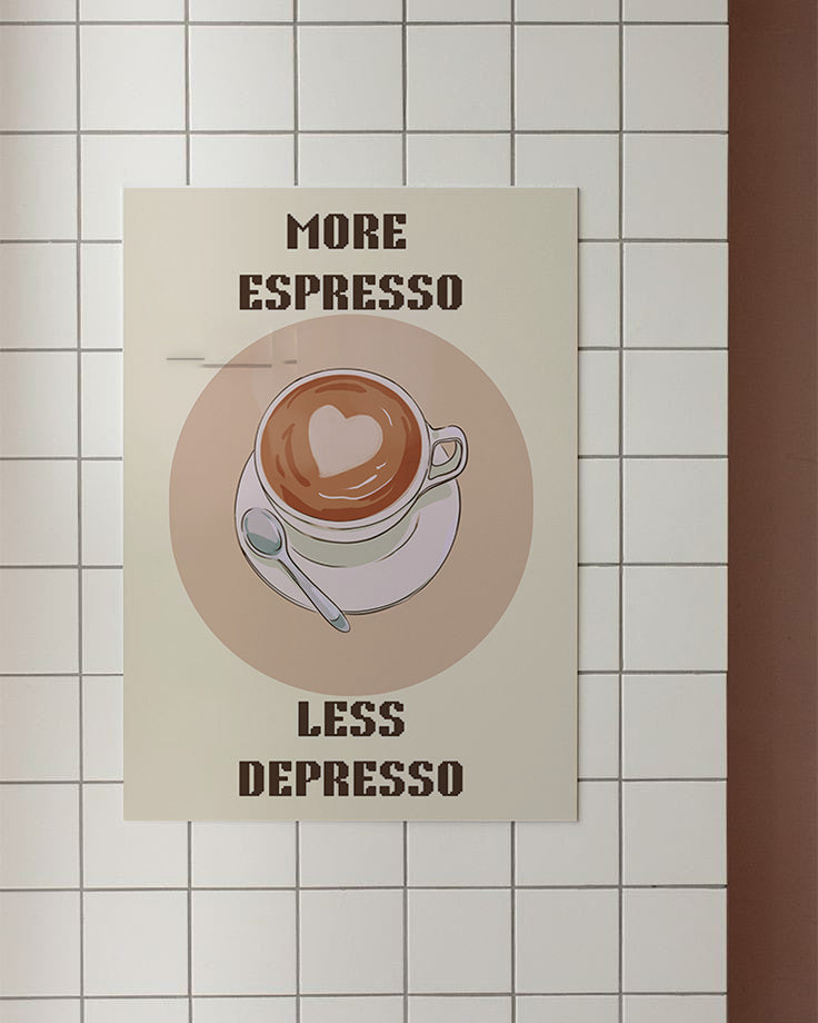 More Espresso | Aesthetic Poster