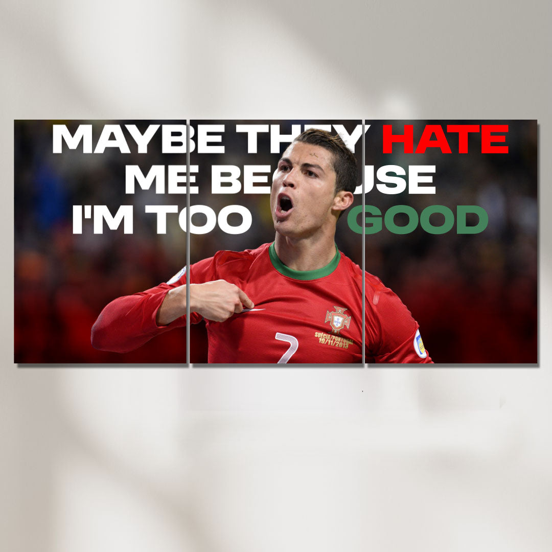 Cristiano Ronaldo | Split Poster