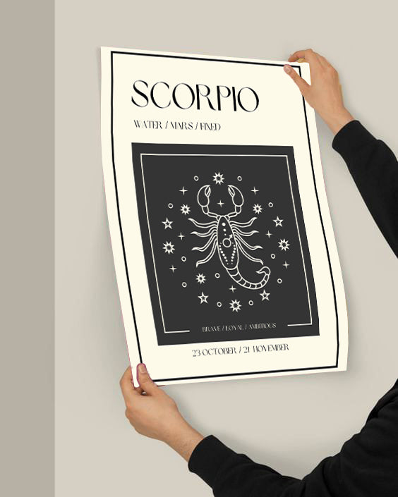 Scorpio | Zodiac Poster