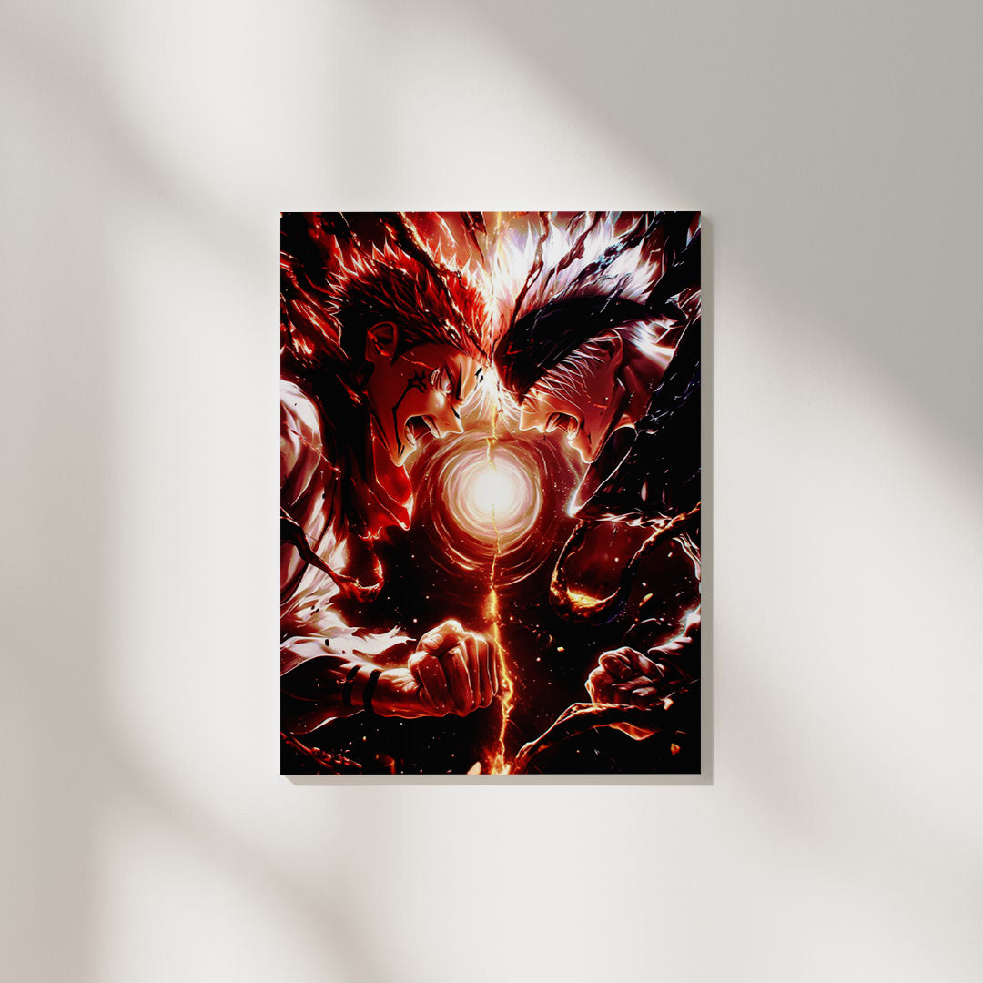 Jujutsu Kaisen Gojo vs Sukuna | Anime Poster