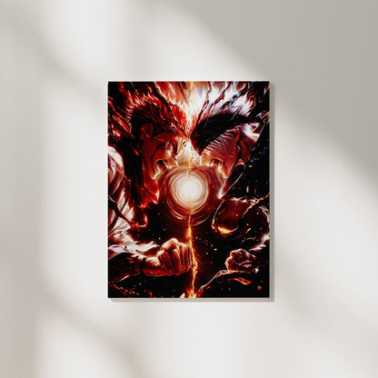 Jujutsu Kaisen Gojo vs Sukuna | Anime Poster