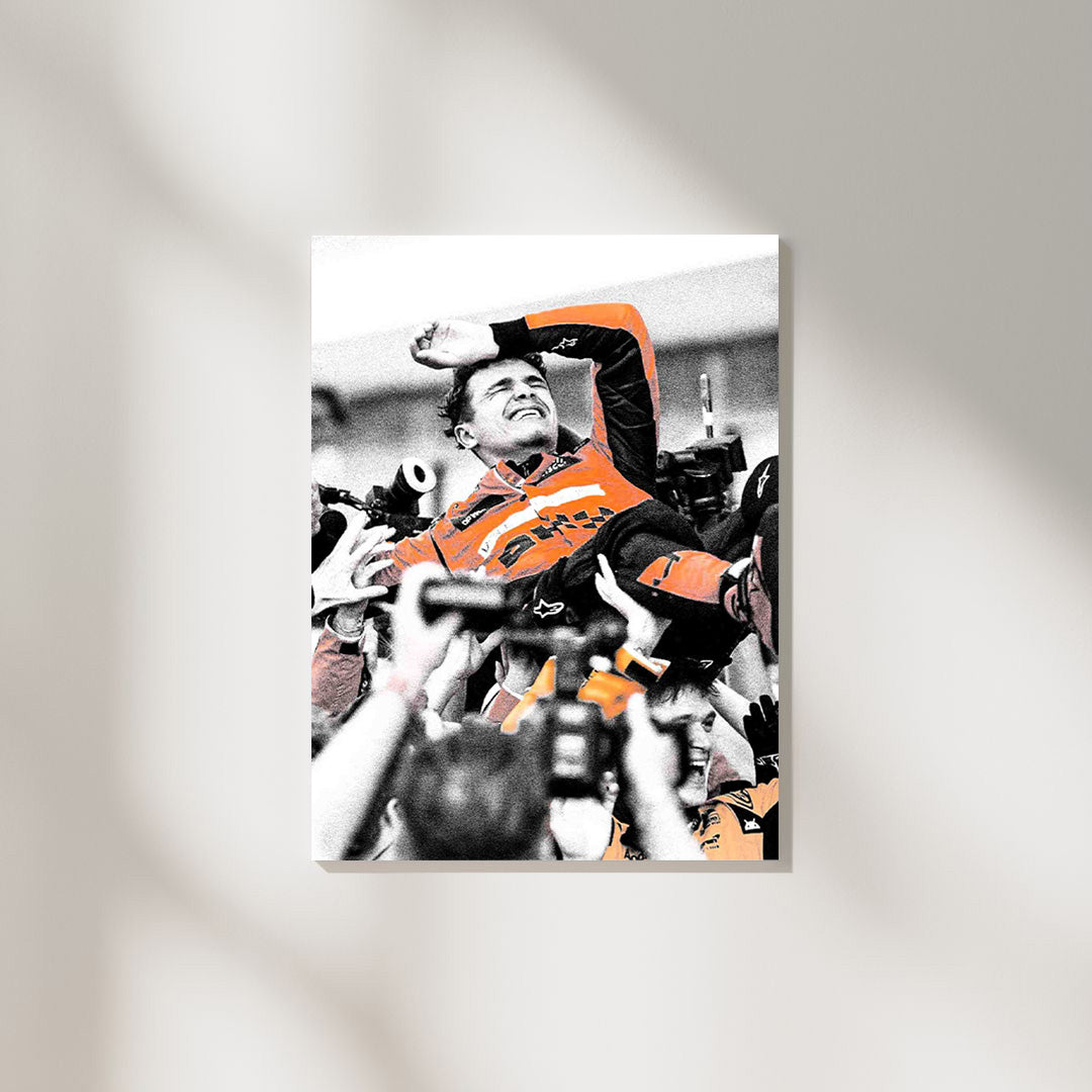 Lando Norris Winner | F1 Poster