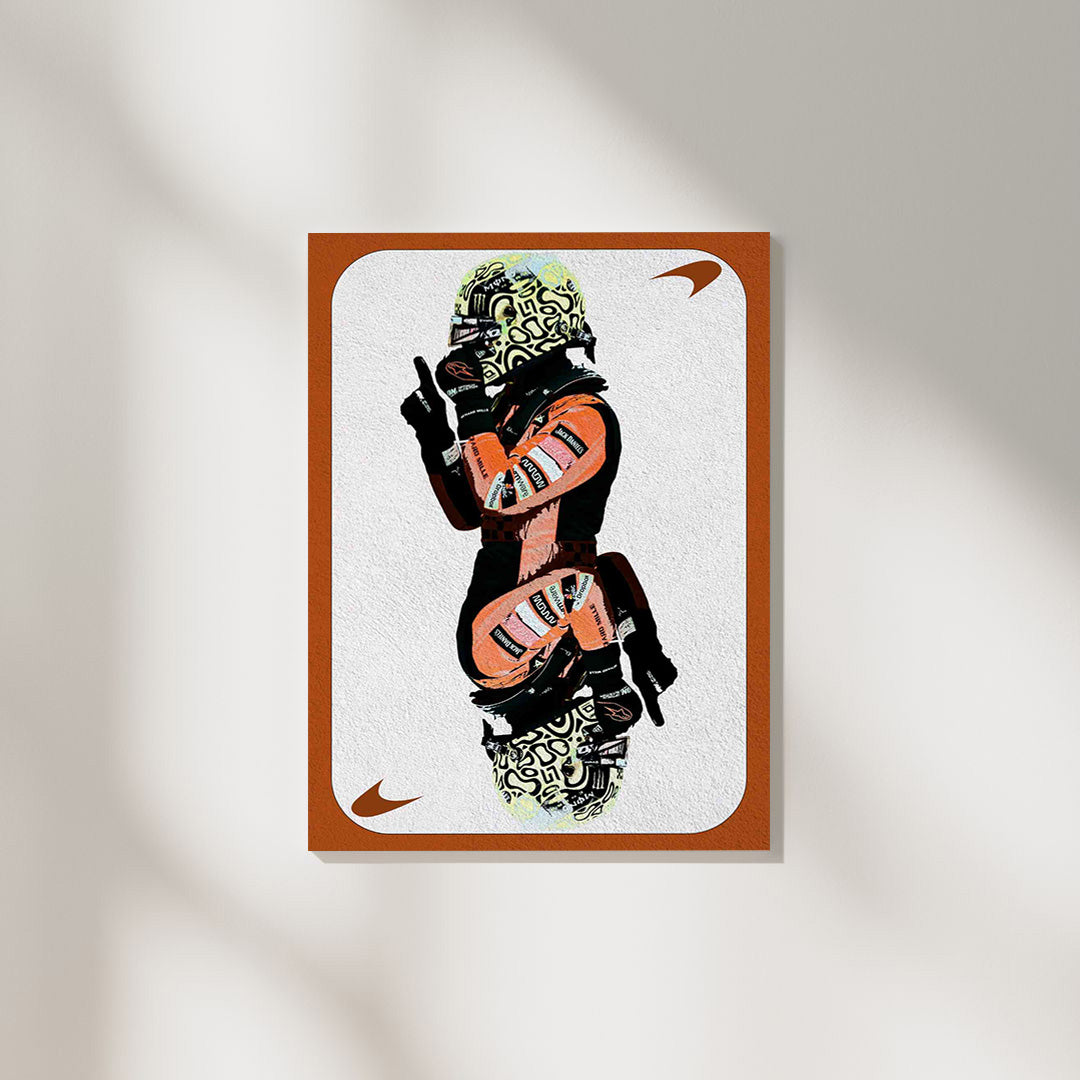 Lando Norris Card | F1 Poster