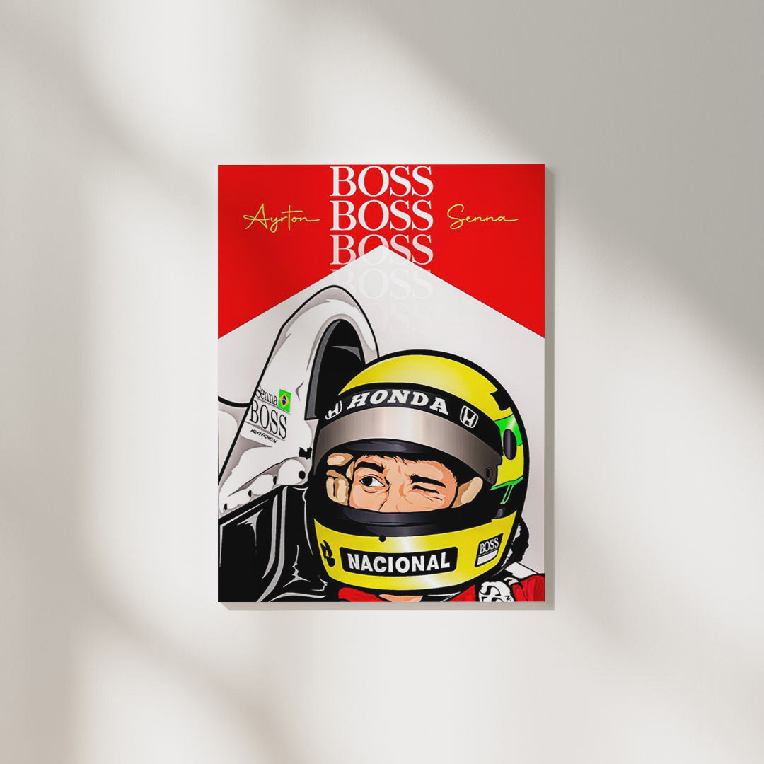 Ayrton Senna | F1 Poster