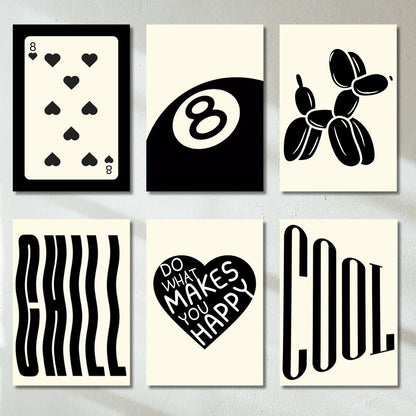 Chill - Set of 6 | Poster Set
