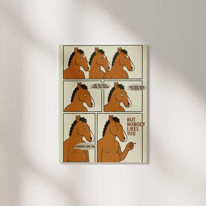 BoJack Horseman Iconic Moment | TV Show Poster