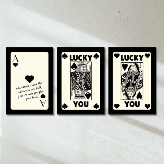 Cards - Set of 3 | Poster Set