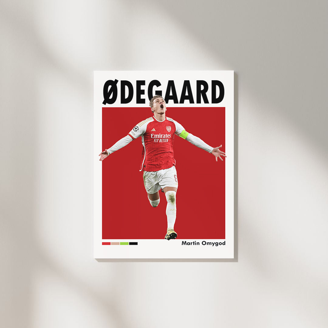 Martin Odegaard | Football Poster