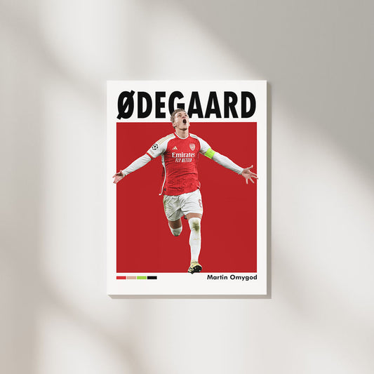 Martin Odegaard | Football Poster