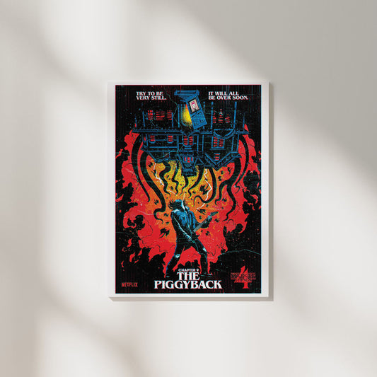 The Piggyback Stranger Things | TV Show Poster