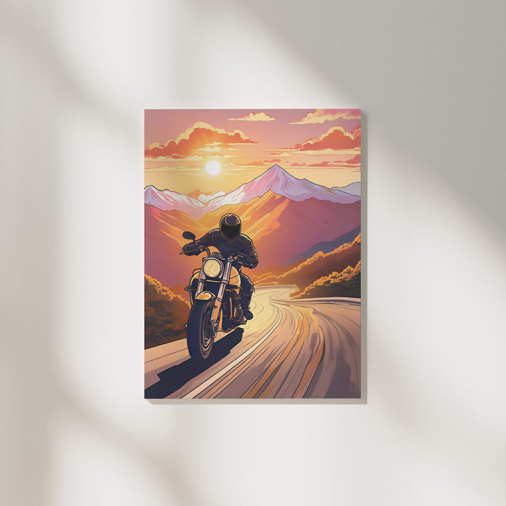 Mountain Bike Ride | Bike Poster – The Artflex