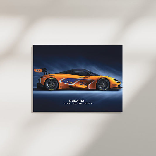 McLaren 720S | Car Poster