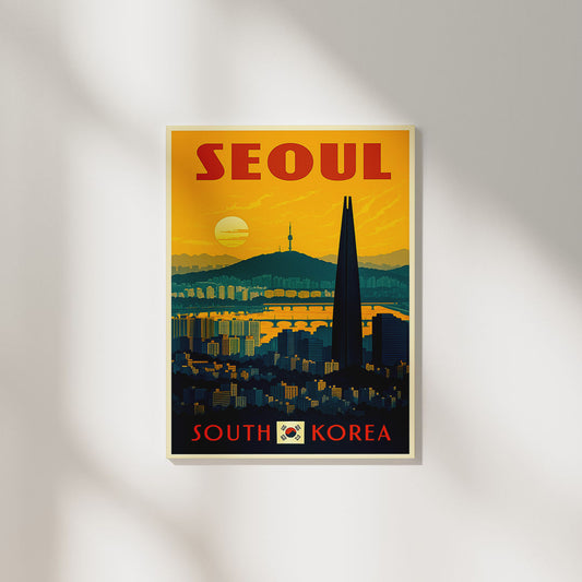 Seoul | Travel Poster