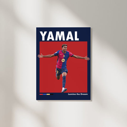 Lamine Yamal | Football Poster