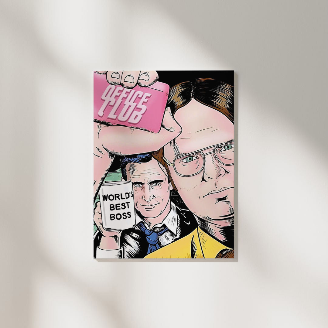 The Office Fight Club | TV Show Poster