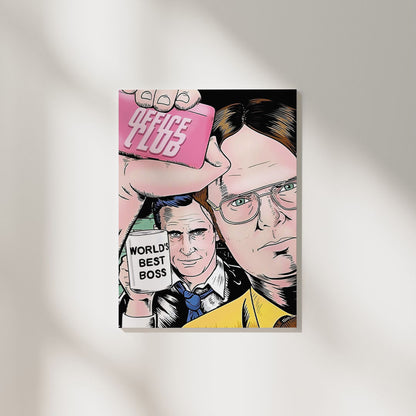 The Office Fight Club | TV Show Poster