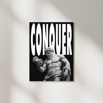 Conquer | Aesthetic Poster