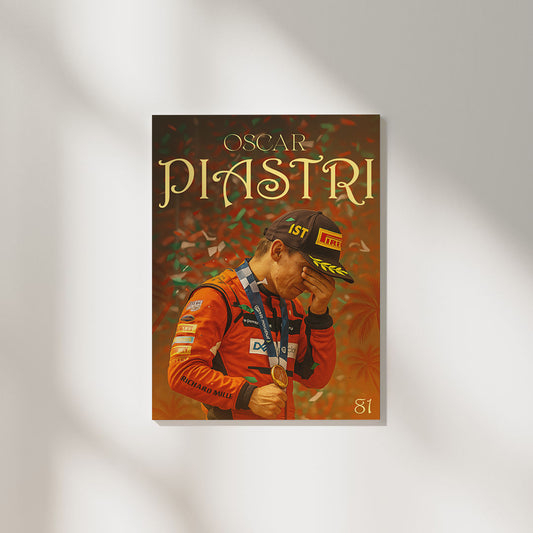 Oscar Piastri | F1 Poster