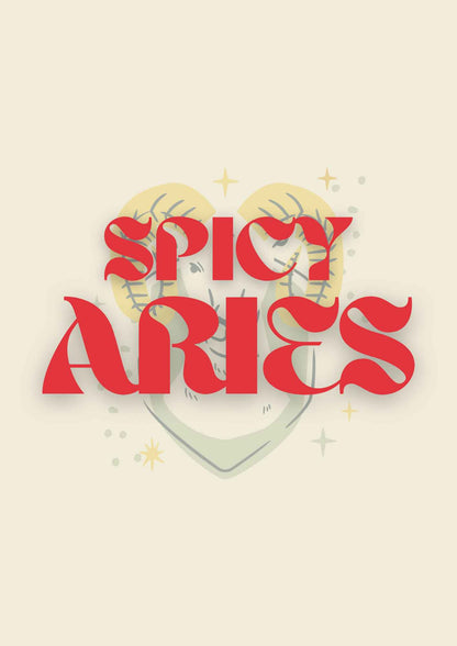 Spicy Aries | Zodiac Poster
