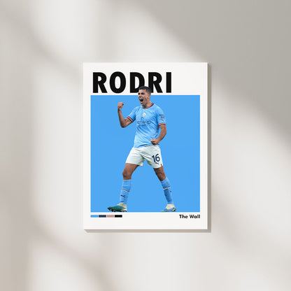 Rodri | Football Poster