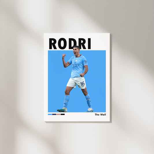Rodri | Football Poster