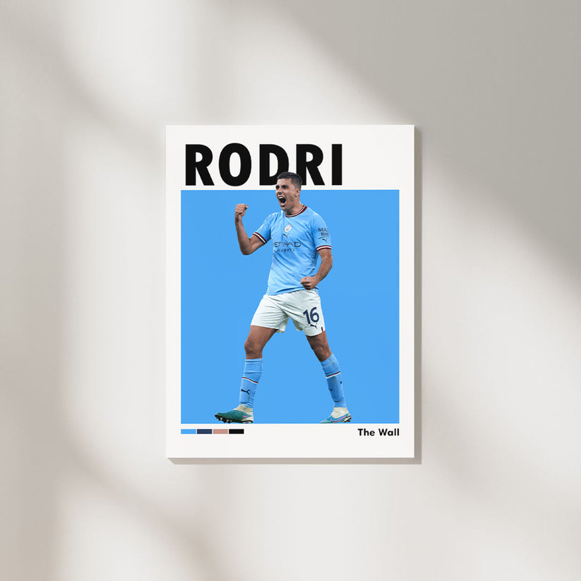 Rodri | Football Poster – The Artflex