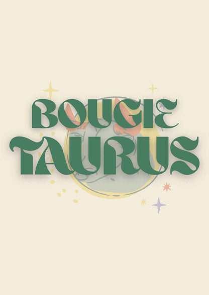Bougie Taurus | Zodiac Poster