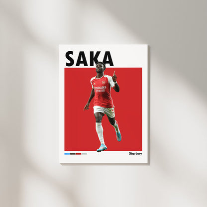 Bukayo Saka | Football Poster